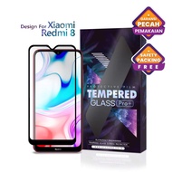 Tempered Glass Xiaomi Redmi 8 Full Cover Black - Premium Glass Pro