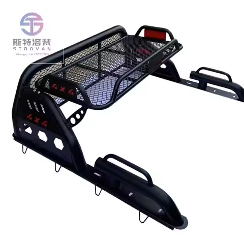 Sports Carbon Steel Roll Bar 4X4 Trunk Rear Rollbar for Mitsubishi Triton L200 Toyota Hilux Tacoma C