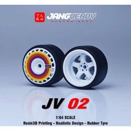 JV Wheels Diecast Rubber Tire model JV-02