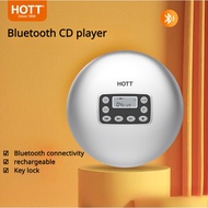 HOTT CD711T Bluetooth CD player Rechargeable CD player Bluetooth CD player