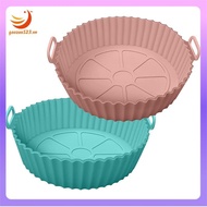 [gaozuo523.vn] Air Fryer Silicone Pot Air Fryer Silicone Liners Silicone Pot Round Air Fryer Basket 