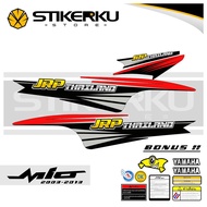 STRIPING STICKER STOCK DECAL STIKER VARIASI YAMAHA MIO JRP THAILAND THAILOOK