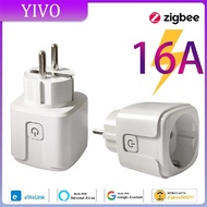 Ewelink Smart Plug Zigbee3.0 Socket EU 16A Power Monitor Timing Function Voice Control Work With Ale