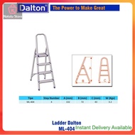 Aluminum Folding Ladder DALTON ML-404 Household Ladder 4 Steps 1.3M Ori

