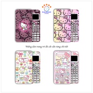 Hello Kitty stickers set of 2 for Casio FX 580VNX, 570VN Plus, 570ES Plus, 570 ES, 500MS, 570MS, 880