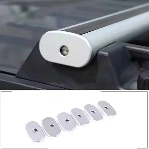 For 2003-09 Hummer H2 Aluminum alloy car stylingCar Roof Luggage Rack Crossbar Key Lock Hole Decorat