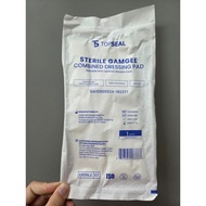 TOPSEAL STERILE GAMGEE DRESIING PAD 20X20CM 1PCS