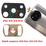 Replacement camera glass for XM Poc X3/ X3 Pro/ X3 GT| Poc F2 Pro 5G/ F3/ F4 5G/ F6 comes with glue