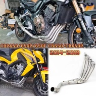 CBR650 CBR650R CBR650F CB650F CB650R 2014-2018 Motorcycle Exhaust Front Pipe Full System Slip On Manifold