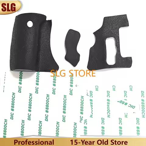 A Set of 3 PCS New Front Grip Side Back Thumb Rubber Cover Unit for Canon EOS 600D Rebel T3i Kiss X5