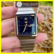 [ ĐỒNG HỒ PIN KIM TRÔI  ] [ KING TOP] Đồng Hồ Nam Seiko 5 Vát Cạnh 38mm Mặt Vuông Dây Thép Không Gỉ 