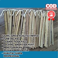 COD-BAYAR DITEMPAT SULING SERULING BAMBU SUNDA LUBANG 6 KUALITAS