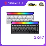 NUBIA GK67 Ice Blade Magnetic Axis Keyboard for Esports Games, Wired Magnetic Axis Gaming Keyboard