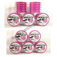 ASUKA BRAVO X8 BRAID 100 meter Color Pink 4lbs - 60lbs