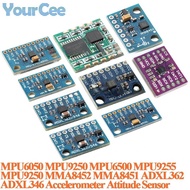 5pcs/1pc Acceleration Gyro Sensor 3/6/9 Axis GY-521 ADXL346 ADXL362 MMA8451 MPU6050 MPU9250 Accelero