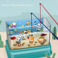 Fishing road aquarium toy
