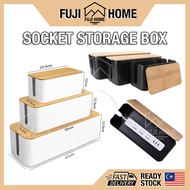 🏠READY STOCK🏠Cable Management Box Cable Organizer Box Wire Cable Socket Storage Box Wire Safety Sock