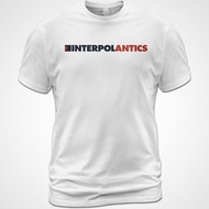 Cotton T-Shirt Interpol Antics Album Tee Paul Banks Daniel Kessler Sam Fogarino