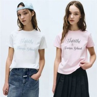 韓國🇰🇷正品代購MARITHE FRANCOIS GIRBAUD 2025春夏簡約印花短袖T