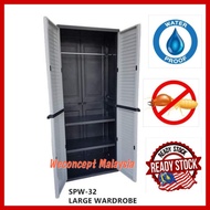【Cheap】 WE Wardrobe Plastic Outdoor Waterproof Organizer Storage Home And Living Furniture Almari Baju Plastik Kalis