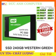Ssd 240GB/480GB WD Green 2.5" Sata3 Vinh Xuan/FPT/Minh Thong distributed - 100% Genuine