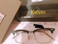 Thom Browne 黑色銀色鏡框眼鏡