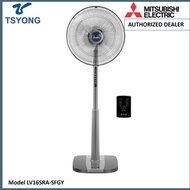 *SG READY STOCK* MITSUBISHI LV16SRA STAND FAN WITH REMOTE CONTROL *LOCAL WARRANTY*