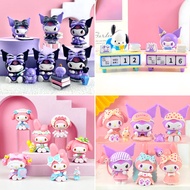 [Ready Stock] Sanrio Figure-Made Mystery Box Melody Kuromi Cinnamon Dog Pacha Dog Toy Doll Capsule T