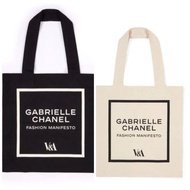 Chanel V&amp;A Gabrielle Chanel. Fashion Manifesto Tote Bag Chanel 聯乘 V&amp;A帆布袋 限時訂購