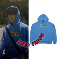Hoodie Jumper NCT Winwin style Drew yellow trim