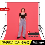 2m Photography Background Frame Telescopic Pole Photo Background Cloth Props Shooting Live Stream De