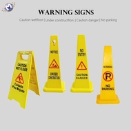 Cone warning sign Construction Sign Caution danger Sign No parking/wet floor sign