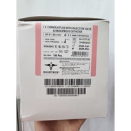 (100PCS/BOX) IV CANNULA / CATHETER WITH VALVE 20G PINK CANNULA BRANULA