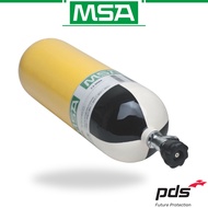 MSA 10206792 Composite Cylinder, Breathing Air Cylinder 6.9L 300BAR Type 4, Firefighter Supplied Air Respirators (SCBA)