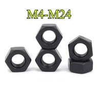 12 Grade Hex Nut Black Hex Nut High Strength Nut M2/M2.5-M24 (HJX-VN)