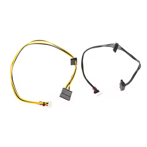 Hot Sale 1Pcs 6Pin To 2-Port HDD SATA Power Socket Cable Conector For Acer Computer Mainboard Nitro 