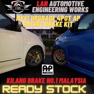 Perodua MYVi EZi Upgrade Brake Kit 4POT AP Racing