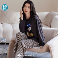 pyjamas women cotton 100% pyjamas cotton Cotton Pyjamas - Seasonal Women's Casual Stripe Homewear Se