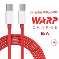 OnePlus 65W Type-C to C USB Cable 8T Pro 9 Pro USB-C EDITION Cable Support Warp Super For Oneplus 9R