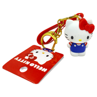 三麗鷗 立體矽膠造型鑰匙圈 Hello Kitty 1個