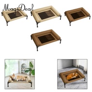 [MagiDeal] Dog Bed with Rails, Accessories, High-performance Outdoor Gift Items, Pet Supplies