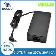 VBUJE 20V 10A 200W แล็ปท็อปที่ชาร์จอะแดปเตอร์สำหรับไฟฟ้ากระแสสลับ ASUS F15เล่นเกม TUF FX517ZC FX506H