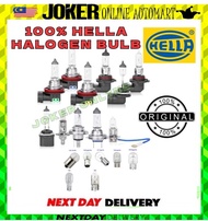 (100% Asal) HELLA  Mentol Lampu Brek Mentol Songsang Isyarat Mentol Mentol H1/ H3/ H4 /H7/h8/H11/ HB