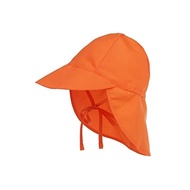 Escort Mao Surf Hat Baby Toddler UV Cut Hat Flap Sun Hat Cho (Orange % Camma % s (