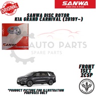 KIA GRAND CARNIVAL 2.2D (2019Y~) (FRONT) SANWA BRAKE DISC ROTOR