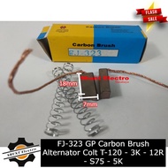 FJ-323 GP Carbon Brush Alternator Colt T-120 - 3K - 12R - S75 - 5K