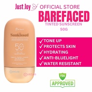 BAREFACED Sunkissed Tinted Sunscreen SPF 50 sunscreen for kids originote sunisa vgo blk cosmetics