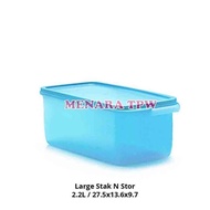 Tupperware ORIGINAL TUPPERWARE Large Stak N Stor Blue new