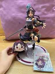 刀劍神域 sao 聖母聖域 一番賞 亞絲娜 有紀 模型 tsum毛公仔 掛飾 桐人