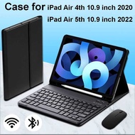 For 4th 2020 A2072 A2316 A2324 A2325 Keyboard for iPad Air 5th 10.9" 2022 A2588 A2589 A2591 Case